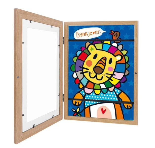 Children's Art Photo Frame™ | Store All Your Kids' Lovely Drawings! - (Up To 150 Drawings)