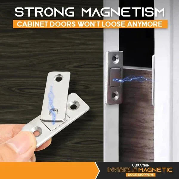 CabinetCatcher™ | Holeless magnetic door closer!