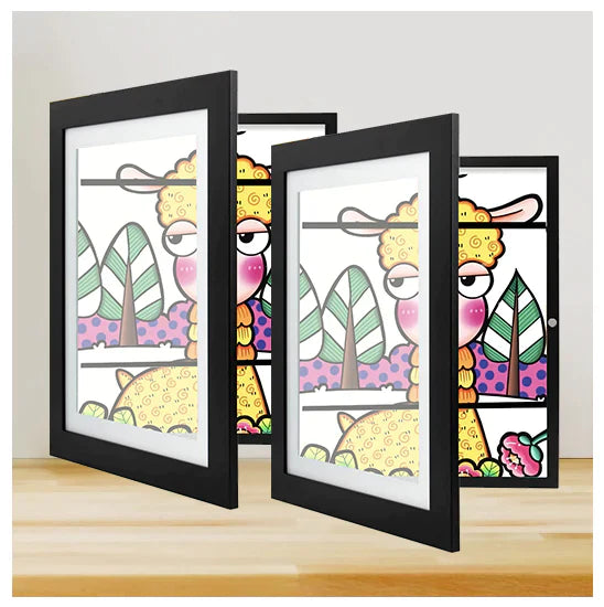 Children's Art Photo Frame™ | Store All Your Kids' Lovely Drawings! - (Up To 150 Drawings)